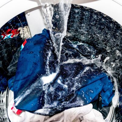 separating laundry for washing